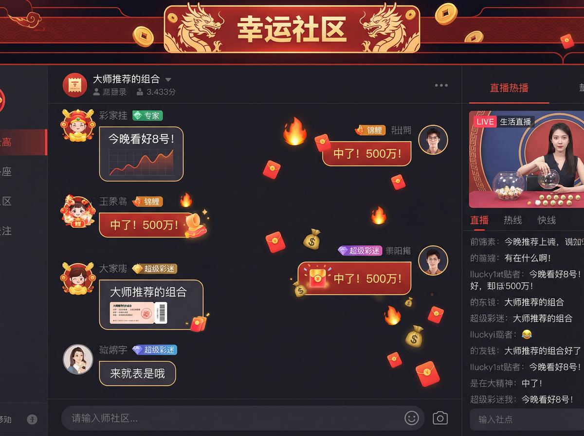 六合彩社区直播：专家连线互动视频